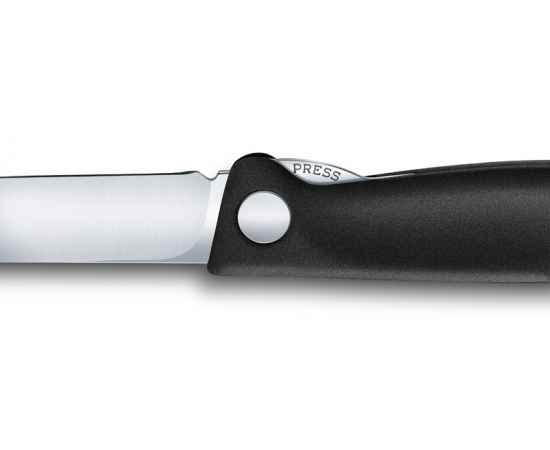 Нож для овощей VICTORINOX SwissClassic, складной, 11 см, чёрный, изображение 6