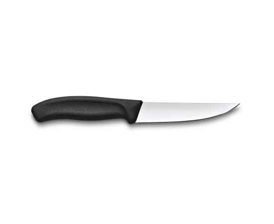 Нож разделочный VICTORINOX SwissClassic с узким прямым лезвием 12 см, чёрный, изображение 2
