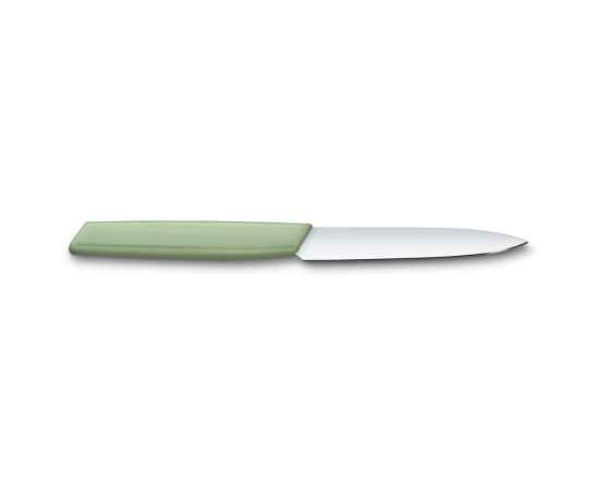 Нож для овощей VICTORINOX Swiss Modern, 10 см, нержавеющая сталь / синтетический материал, зелёный, изображение 2