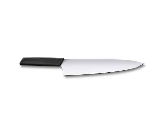 Нож разделочный VICTORINOX Swiss Modern, 25 см, нержавеющая сталь / синтетический материал, чёрный, изображение 2