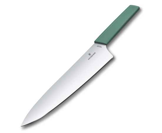 Нож разделочный VICTORINOX Swiss Modern, 25 см, сталь / синтетический материал, шалфейный, изображение 3