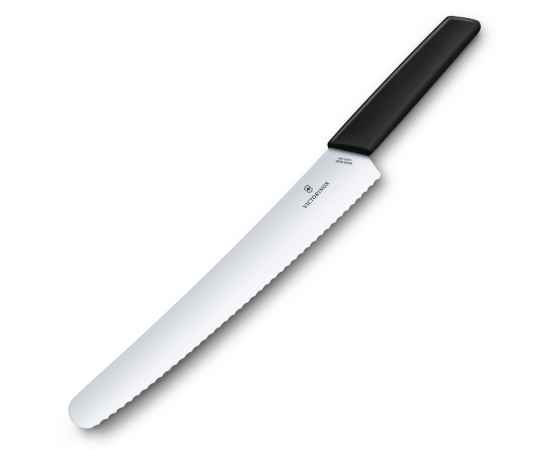 Нож для хлеба и выпечки VICTORINOX Swiss Modern, 26 см, сталь / синтетический материал, чёрный, изображение 3