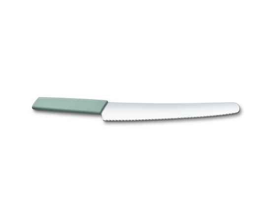 Нож для хлеба и выпечки VICTORINOX Swiss Modern, 26 см, сталь/синтетический материал, аквамариновый, изображение 2
