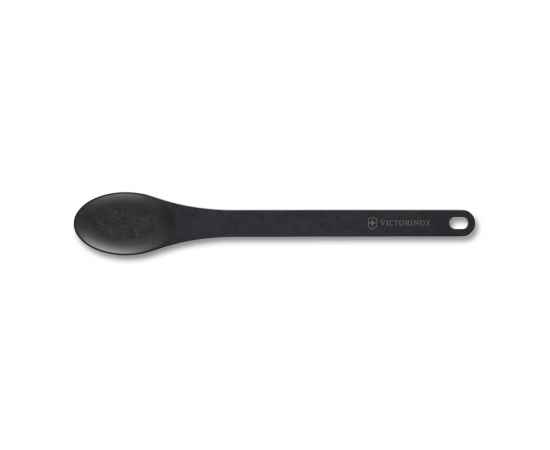 Ложка VICTORINOX Kitchen Utensils Small Spoon, 330x52 мм, бумажный композитный материал, чёрная, изображение 2