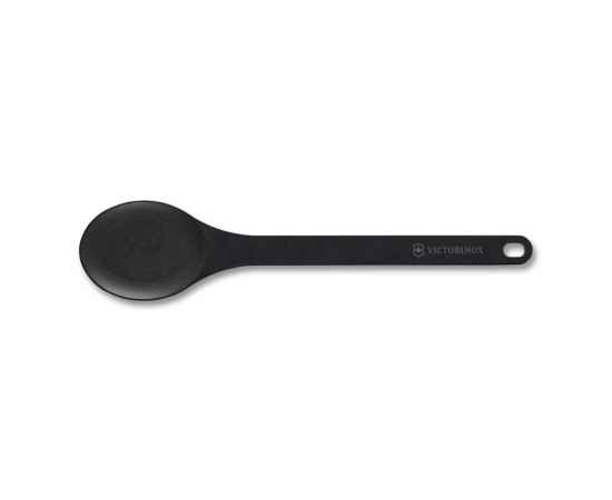 Ложка VICTORINOX Kitchen Utensils Large Spoon, 330x73 мм, бумажный композитный материал, чёрная, изображение 2