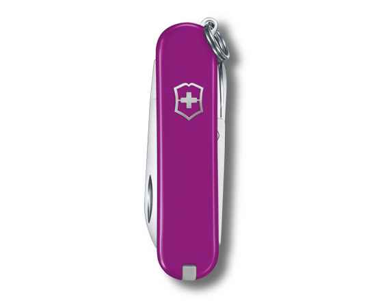 Нож-брелок VICTORINOX Classic SD Colors 'Tasty Grape', 58 мм, 7 функций, фиолетовый, изображение 2