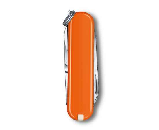 Нож-брелок VICTORINOX Classic SD Colors 'Mango Tango', 58 мм, 7 функций, оранжевый, изображение 3