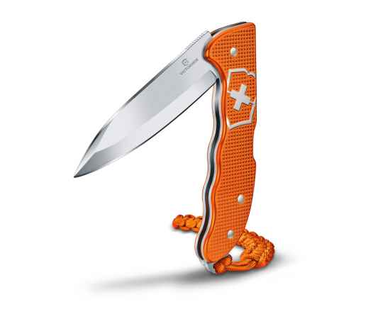 Нож охотника VICTORINOX Hunter Pro Alox LE 2021 130 мм, 4 функции, с фиксатором лезвия, оранжевый, изображение 6