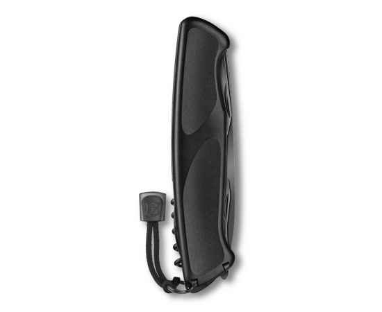 Нож перочинный VICTORINOX RangerGrip 55 Onyx Black, 130 мм, 12 функций, с фиксатором лезвия, чёрный, изображение 4