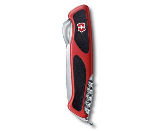 Нож перочинный VICTORINOX RangerGrip 79, 130 мм, 12 функций, с фиксатором лезвия, красный с чёрным, изображение 2