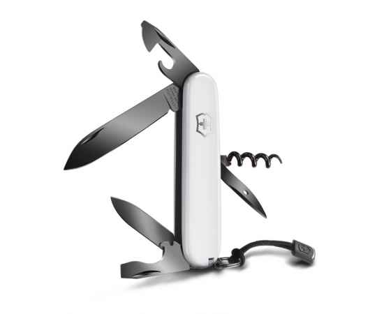 Нож перочинный VICTORINOX Spartan PS, 91 мм, 13 функций, белый, со шнурком в комплекте, изображение 2