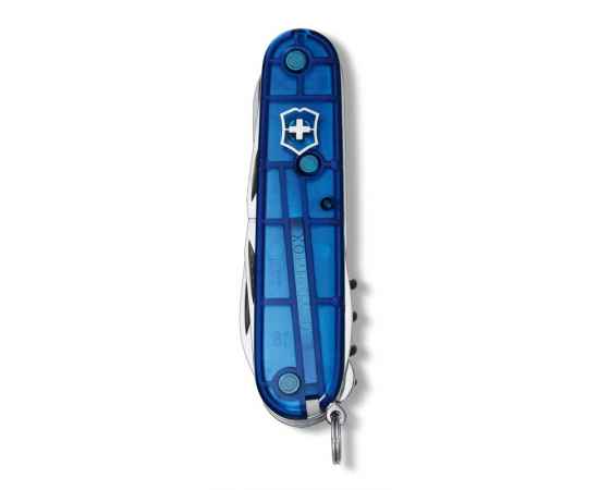 Нож перочинный VICTORINOX Climber, 91 мм, 14 функций, полупрозрачный синий, изображение 2