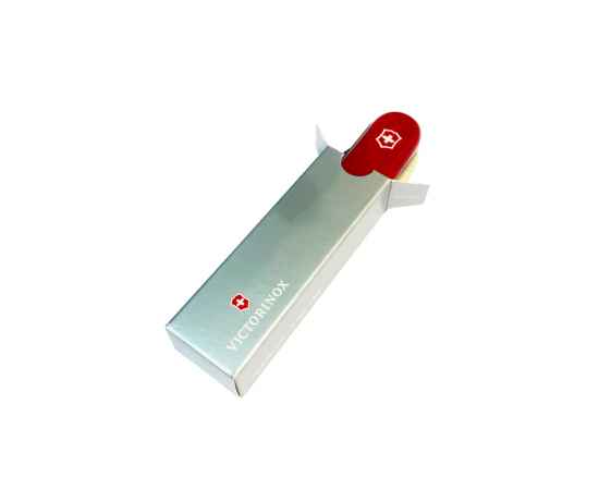 Нож перочинный VICTORINOX Evolution S101, 85 мм, 13 функций, с фиксатором лезвия, красный, изображение 2