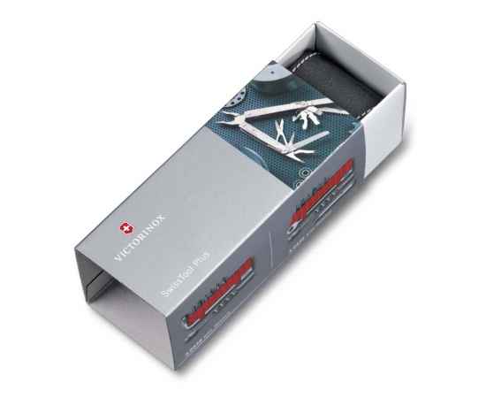 Мультитул VICTORINOX SwissTool X Plus Ratchet, 115 мм, 40 функций, в кожаным чехле, изображение 2