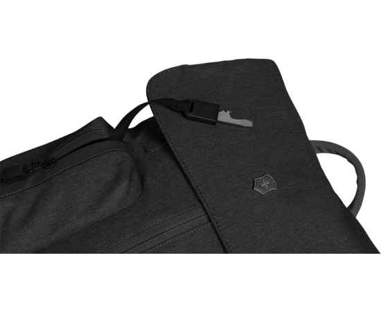 Рюкзак VICTORINOX Altmont Classic Flapover Laptop 15'', чёрный, полиэфирная ткань, 28x14x43 см, 13 л, изображение 7