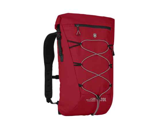 Рюкзак VICTORINOX Altmont Active L.W. Rolltop Backpack, красный, 100% нейлон, 30x19x46 см, 20 л, изображение 6