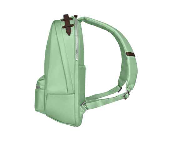 Рюкзак VICTORINOX Victoria Classic Business Backpack, мятный, нейлон/кожа/микрозамша, 27x21x41 см, изображение 7