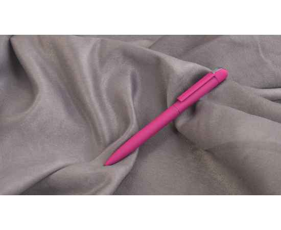 Ручка шариковая 'Jupiter', покрытие soft touch, фуксия, Цвет: фуксия, изображение 2