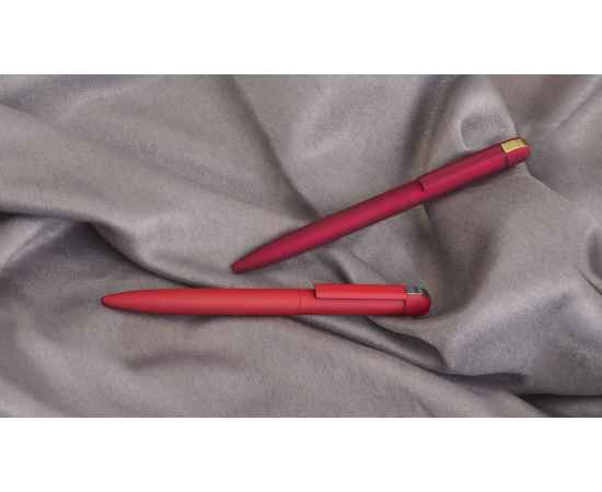 Ручка шариковая 'Jupiter', покрытие soft touch, красный, Цвет: красный, изображение 2