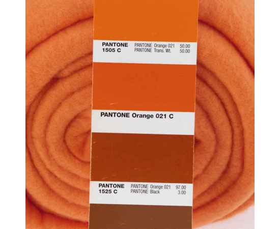 Плед 'Байкал', оранжевый, Цвет: оранжевый, изображение 4