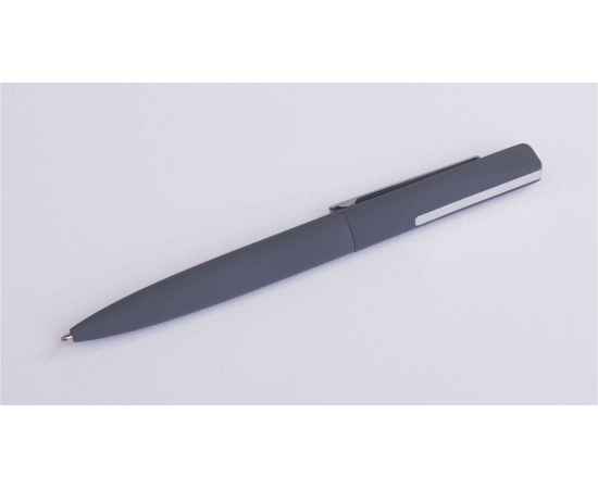 Ручка шариковая 'Mercury', покрытие soft touch, антрацит, Цвет: антрацит, изображение 4