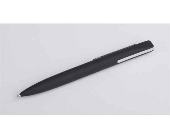 Ручка шариковая 'Mercury', покрытие soft touch, черный, Цвет: черный, изображение 4