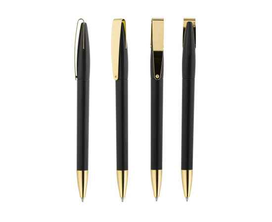 Ручка шариковая COBRA MMG, черный,золотистый, Цвет: черный,золотистый, изображение 2