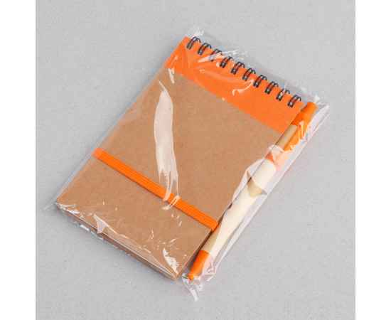 Блокнот с ручкой 'Papyrus', оранжевый, Цвет: оранжевый, изображение 5