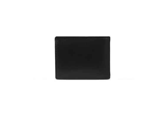 Бумажник Mano 'Don Leonardo', с RFID защитой, натуральная кожа в черном цвете, 10,5 х 2 х 8,5 см, изображение 6