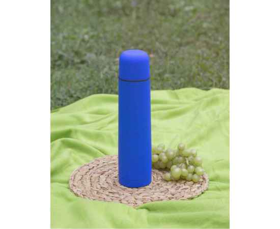 Термос 'Родос' 1000 мл, покрытие soft touch, синий, Цвет: синий, изображение 3