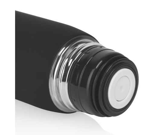 Термос 'Урал' 600 мл, покрытие soft touch, черный, Цвет: черный, изображение 2