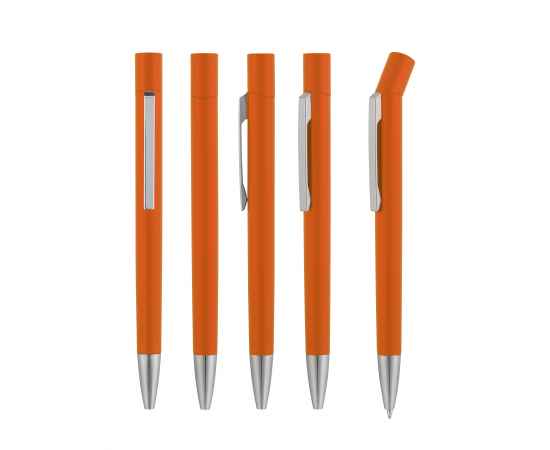Ручка шариковая 'George', оранжевый, Цвет: оранжевый, изображение 4