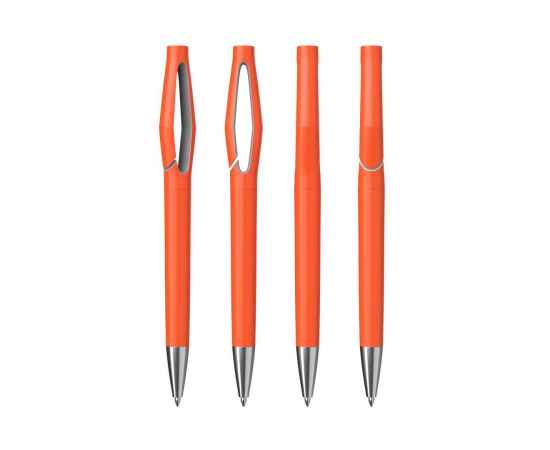 Ручка шариковая 'Jack', оранжевый/серебро, оранжевый, Цвет: оранжевый, изображение 3