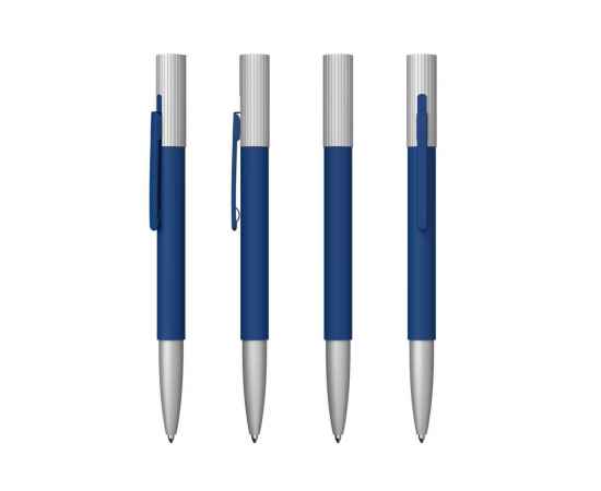 Ручка шариковая 'Clas', покрытие soft touch, темно-синий, Цвет: темно-синий, изображение 3