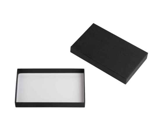 Подарочная коробка без ложемента (крышка-дно, 20 х 2,7 х 12,2 см), черный, Цвет: черный, изображение 2