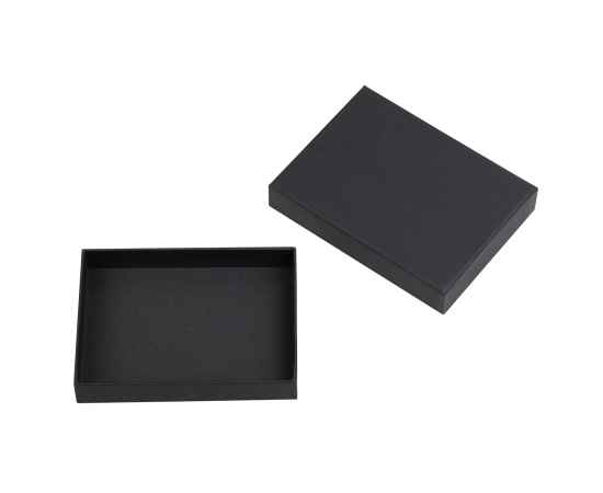 Подарочная коробка без ложемента (крышка-дно, 15,5 х 2,7 х 11,5 см), черный, Цвет: черный, изображение 2