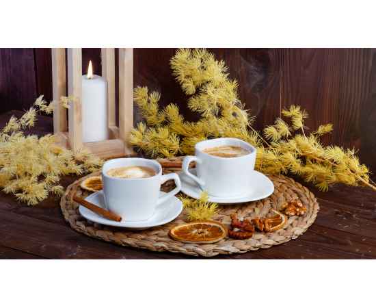Набор кофейный 'Бодрое утро', белый, изображение 2