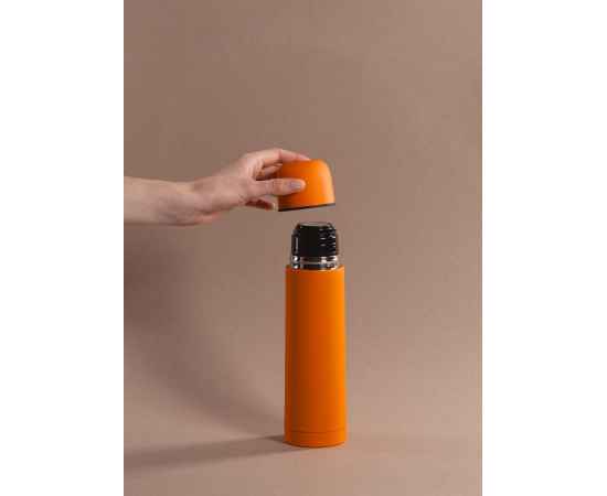 Термос 'Крит' 500 мл, покрытие soft touch, оранжевый, Цвет: оранжевый, изображение 2