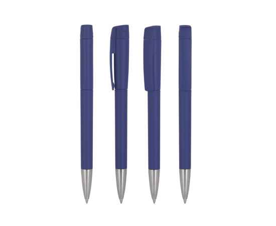 Ручка с флеш-картой USB 16GB «TURNUSsofttouch M», темно-синий, Цвет: темно-синий, изображение 2