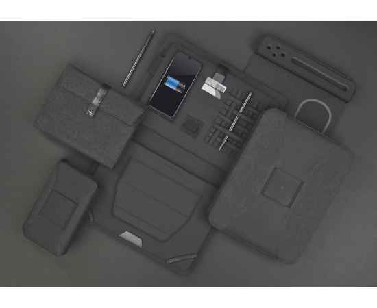 Портмоне с RFID - защитой от считывания данных кредиток, черный, Цвет: черный, изображение 2