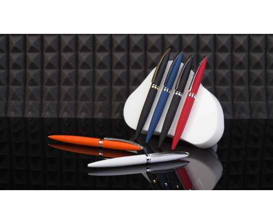 Ручка шариковая 'Rocket', покрытие soft touch, оранжевый, Цвет: оранжевый, изображение 4