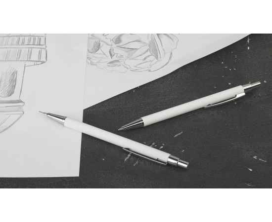 Ручка шариковая 'Ray', покрытие soft touch, белый, Цвет: белый, изображение 2