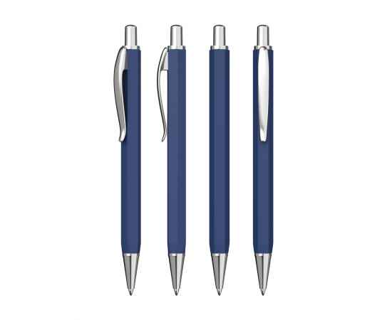 Ручка шариковая 'Stanley', покрытие soft touch, темно-синий, Цвет: темно-синий, изображение 2