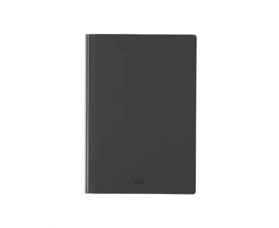 Блокнот 'Маджента', формат А5, черный, Цвет: черный, изображение 3
