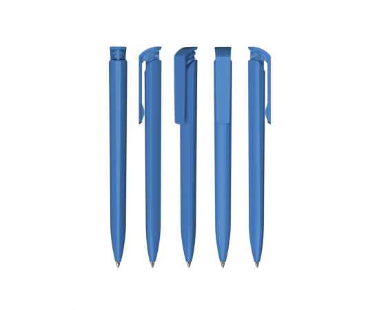 Ручка шариковая TRIAS SOFTTOUCH, голубой, Цвет: голубой, изображение 4