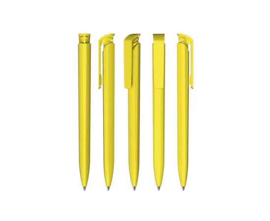 Ручка шариковая TRIAS SOFTTOUCH, желтый, Цвет: желтый, изображение 4