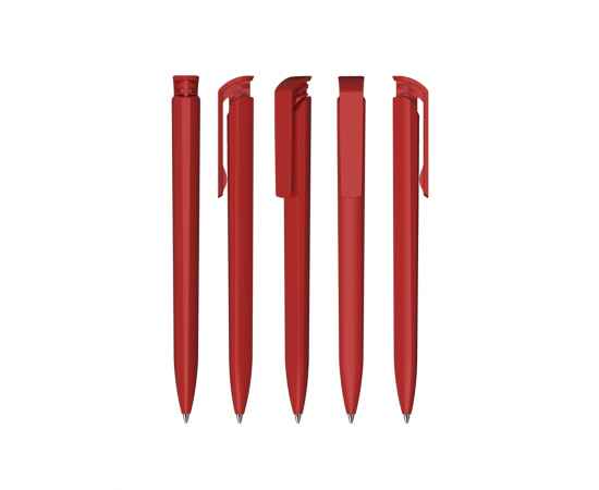 Ручка шариковая TRIAS SOFTTOUCH, красный, Цвет: красный, изображение 4