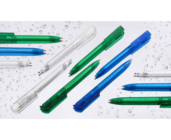 Ручка шариковая RAIN, зеленый, Цвет: зеленый, изображение 3