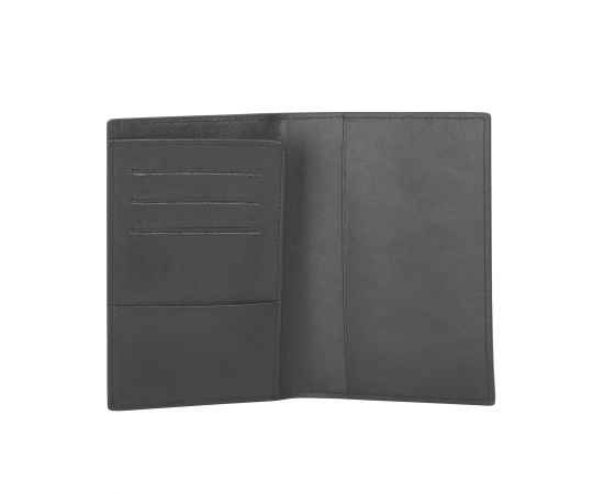 Обложка для паспорта, черный, Цвет: черный, изображение 2