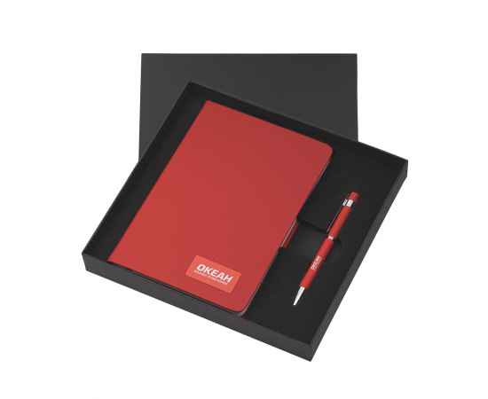 Подарочный набор 'Парма', покрытие soft touch, красный, Цвет: красный, изображение 3